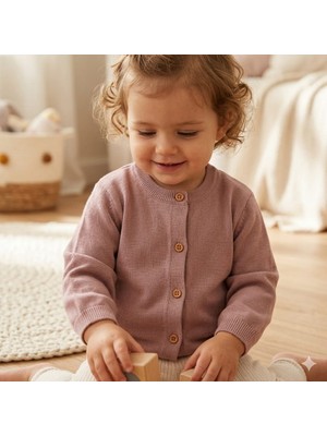 Luna Kız Bebek Hırka