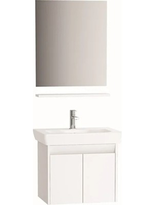 Vitra Step Lavabo Dolabı Demonte Set, 65 Cm, Beyaz (Lavabo Dahil Değildir)