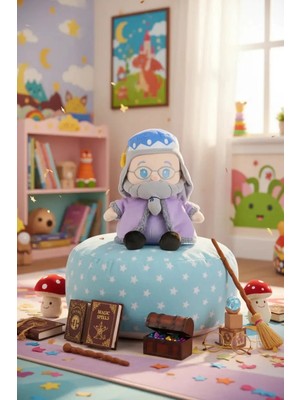 Miniso Harry Potter Lisanslı Peluş Oyuncak 25 cm – Sihirli Cübbe Oturan Yumuşacık