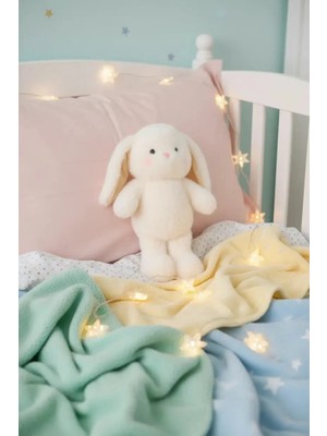 Miniso Lisanslı Tarnlee Serisi Peluş Oyuncak Sevimli Tavşan Yumuşacık Uyku Arkadaşı 33 cm