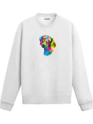Colermi Beagle Baskılı Sweatshirt
