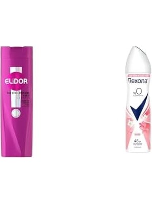 Defne Store Saç Bakım Şampuanı Saç Dökülmelerine Karşı 400 ml + Rexona Kadın Sprey Deodorant Musk%0 Alüminyum 150 ml