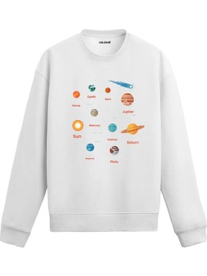 Colermi Eğitici Güneş Sistemi Sweatshirt