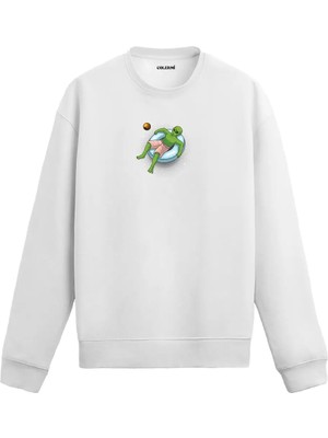 Colermi Uzaylı Komutan Temalı Sweatshirt
