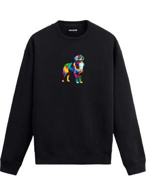 Colermi Bernese Mountain Dog Tasarımlı Sweatshirt