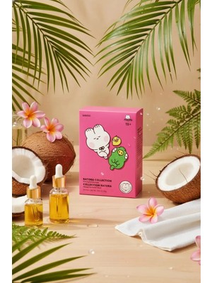 Miniso Lisanslı Ratora Serisi Meyve Özlü Kağıt Yüz Maskesi – Hindistan Cevizi