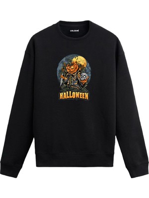 Colermi Cadılar Bayramı Temalı Halloween Sweatshirt