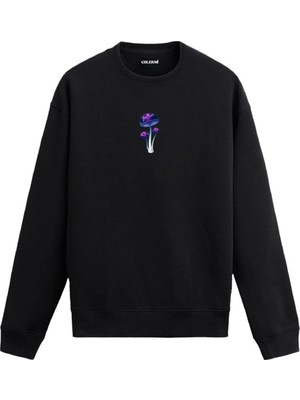 Colermi Üçlü Mantar Minimal Sweatshirt