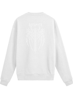 Colermi Sırt Baskılı Ristvoyer Tasarımlı Sweatshirt