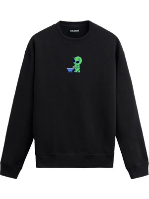 Colermi Alışverişte Uzaylı Sweatshirt