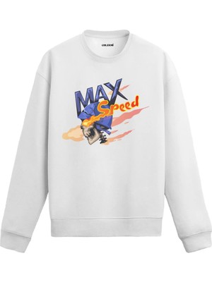Colermi Max Speed Baskılı Sweatshirt