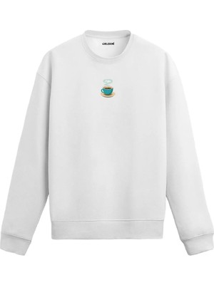 Colermi Kahve Temalı Minimalist Sweatshirt