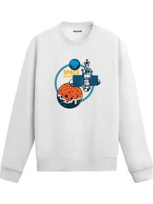 Colermi Uzay Araştırma Temalı Sweatshirt