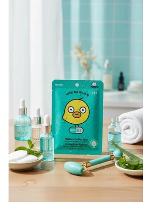 Miniso Lisanslı Ratora Serisi B3 Vitaminli Nemlendirici Kağıt Yüz Maskesi