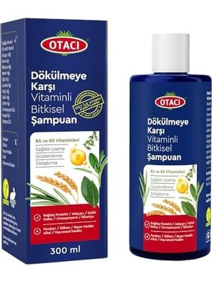 Defne Store Otacı Dökülmeye Karşı Vitaminli Bitkisel Şampuan