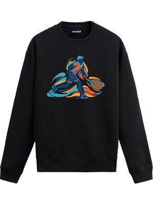Colermi Dinamik Tenis Oyunculu Sweatshirt