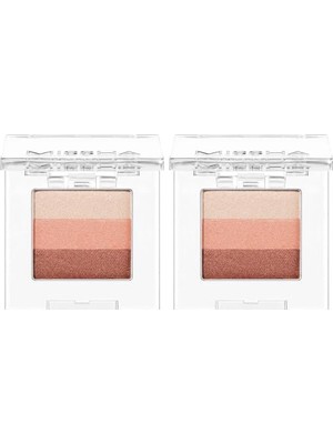 Defne Store Yumuşak Dokulu, Dökülme Yapmayan 3 Renkli Göz Farı Triple Shadow No.6 (Marsala Red) (2 Paketi)
