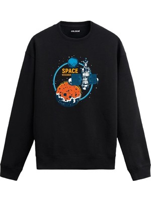 Colermi Uzay Araştırma Temalı Sweatshirt