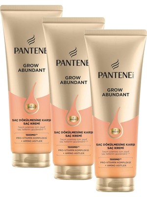 Defne Store Grow Abundant Saç Dökülmesine Karşı Saç Maskesi 300 ml (3 Paketi)