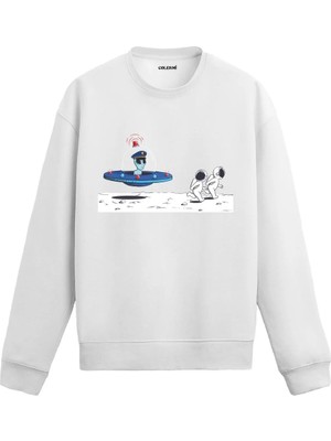 Colermi Uzay Polisi ve Astronotlar Sweatshirt