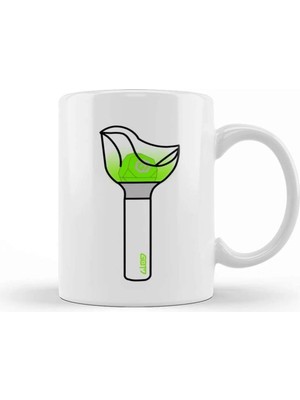 Dekado Kpop Got7 Lightstick Kupa Bardak Porselen