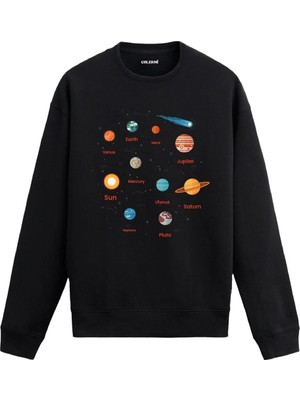 Colermi Eğitici Güneş Sistemi Sweatshirt