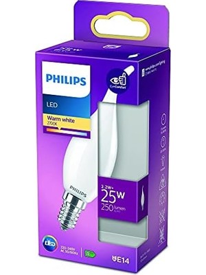 Defne Store LED 25W BA35 E14 Mum Tipi Ww Dim Edilmez Ampul