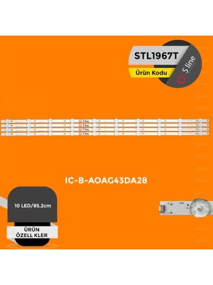 Uravas Store Philips 43" IC-B-AOAG43DA28 Tv LED Bar