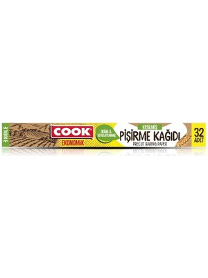 Defne Store Eko Doğal Kesilmiş Pişirme Kağıdı, 32 Yaprak