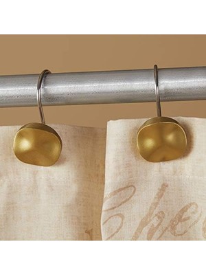 Defne Store Skl Sparkle Duş Perdesi Kancaları, Altın