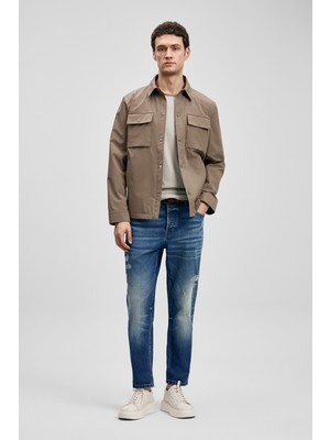 Lufian Phılıp Smart Jean Erkek Pantolon Slim Fit Indigo