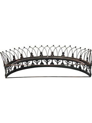 Defne Store Co-Op Metal Curtain