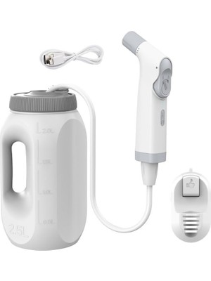 Vylo Z Elektrikli Portatif Bidet,elektrikli Taşınabilir Taharet,usb-C, 2.5 L Su Depolama