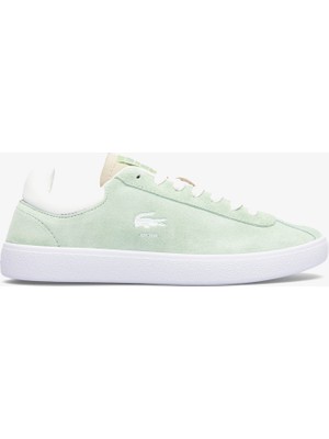 Lacoste Baseshot Kadın Açık Yeşil Sneaker Regular Kalıp ile Şık Tasarım ve Rahat Taban