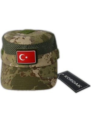 Kordak Fileli Kamuflaj Operasyon Arazi Şapkası