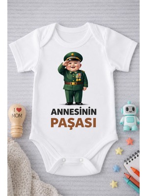 Eydu Baby Izmir Mısır Değil Darı Baskılı Çıtçıtlı Bebek Body Badi Zıbın
