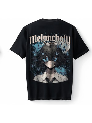 Bumeta Dark Academia Melancholy Tragedies Oversize Unisex Tişört T-Shirt