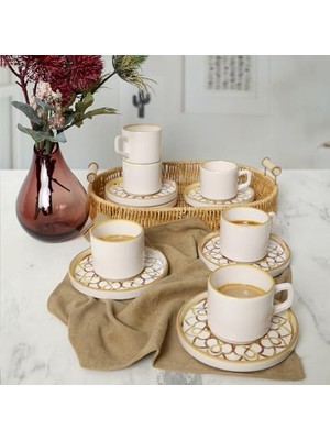Defne Store Worn Stackable Çay Takımı 12 Parça 6 Kişilik 22968-23057