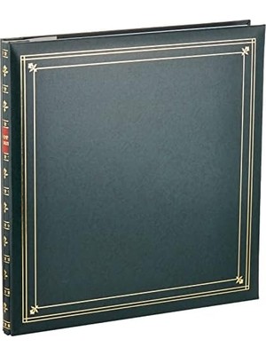 Defne Store Fotoğraf Albümü, 300 Cep, 8,9X12,7 Cm, Yeşili, Not Yazma Özellikli
