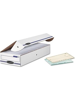 Defne Store Box 12 Pack Stor/fıle Check Storage Boxes, Standard Setup, Attached Flip Top Lid, 4 x 9 x 24 Inches