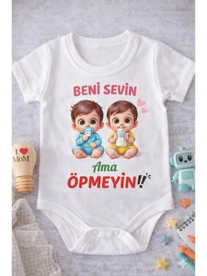 Eydu Baby Bu Güzellik Nerden Babaanne Kısa Kollu Bebek Çıtçıtlı Body Badi Zıbın