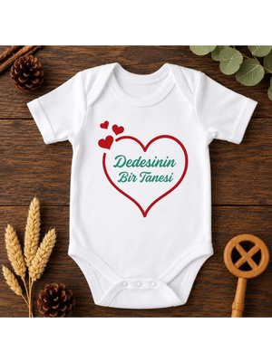 Eydu Baby Anneannesinin Balı Baskılı Bebek Body Çıtçıtlı Badi Zıbın