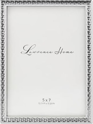 Defne Store Frames 713057 Çekiç Etkili Metal, 5x7, Gümüş