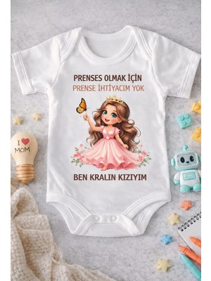 Eydu Baby Organik %100 Pamuk I Love Grandma And Grandpa Dede Yazılı Bebek Body Badi Çıtçıtlı Zıbın 5808