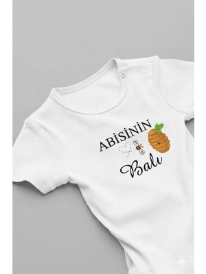 Eydu Baby Organik %100 Pamuk Teddy Bear Selam Kızlar Ben Geldim Bebek Body Uzun Kollu Çıtçıtlı Badi Zıbın