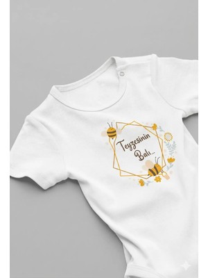 Eydu Baby Organik Pamuk Cool Like My Daddy Baba Baskılı Çıtçıtlı Bebek Body Badi Zıbın