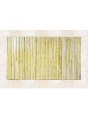 Defne Store Eko Serisi 50X120 cm Doğal Bambu Banyo Paspası