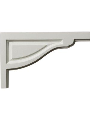 Defne Store Millwork SB11 x 07TR-L 11 3/4 Inç W 7 3/8 Y 1/2 D Boyutlarında Geleneksel Merdiven Tutucu, SB11X07TR-R