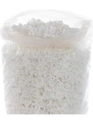Defne Store Premium Parçalanmış Hafızalı Köpük - Premium Tamamen Beyaz El Işi Köpük - Yastıklar, Koltuklar, Sandalyeler, Köpek Yatakları, Dolgu Hayvanlar ve El Sanatları Için Yedek Dolgu, 1,1 kg