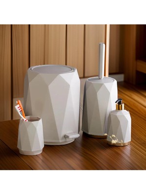 UltraMint 4'lü Modern Banyo Seti, Şık ve Kullanışlı Tasarım